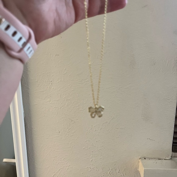 Kendra Scott Gold Butterfly Pendant Necklace - Picture 4 of 4